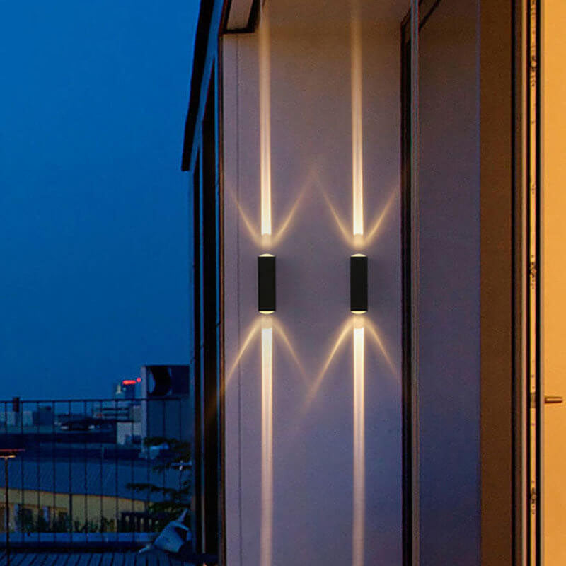 Avtoit | Modern Waterproof LED Outdoor Wall Light – Rectangular Aluminium Fixture