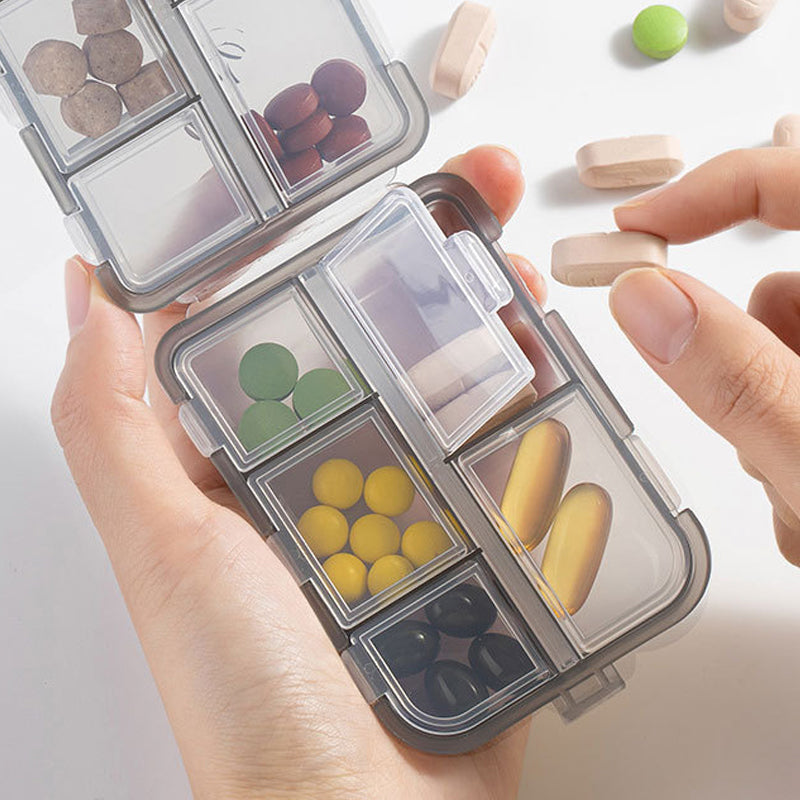 Avtoit | Travel Pill Organizer Box (161 Labels for Customization)