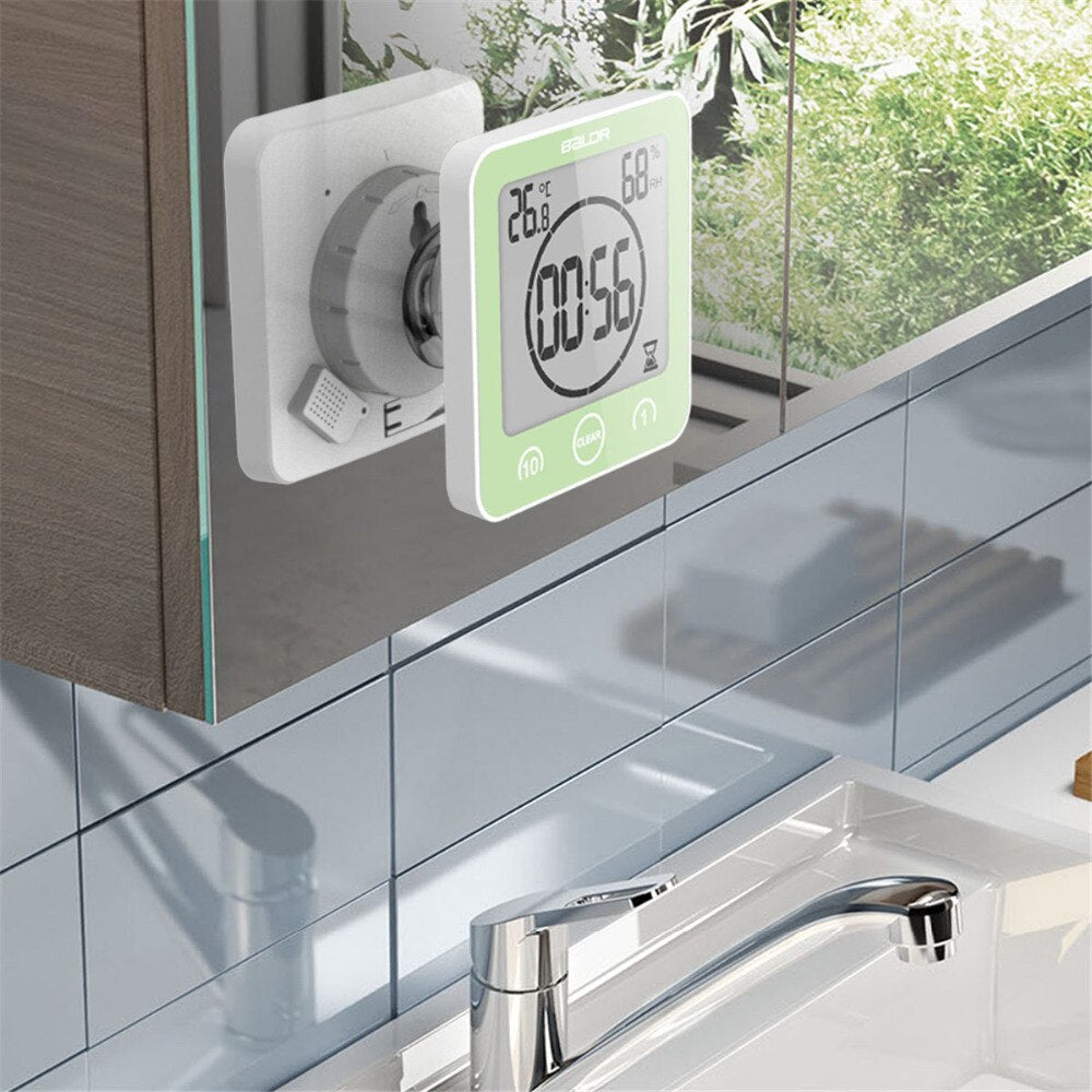 Avtoit | Waterproof Shower Clock - Always on time, even in the bathroom!