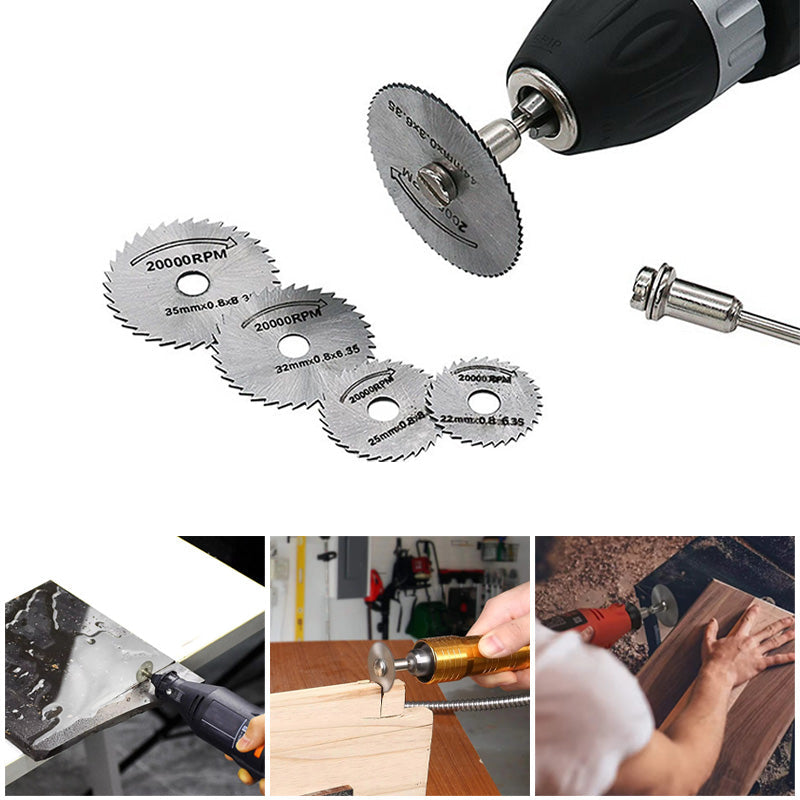 Avtoit | Set of 6 PCS Metal HSS Circular Saw Blade