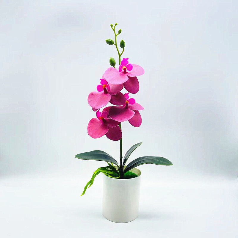 Avtoit | Artificial Orchid Flower – Decorative Artificial Plant for Living Room and Table Decoration