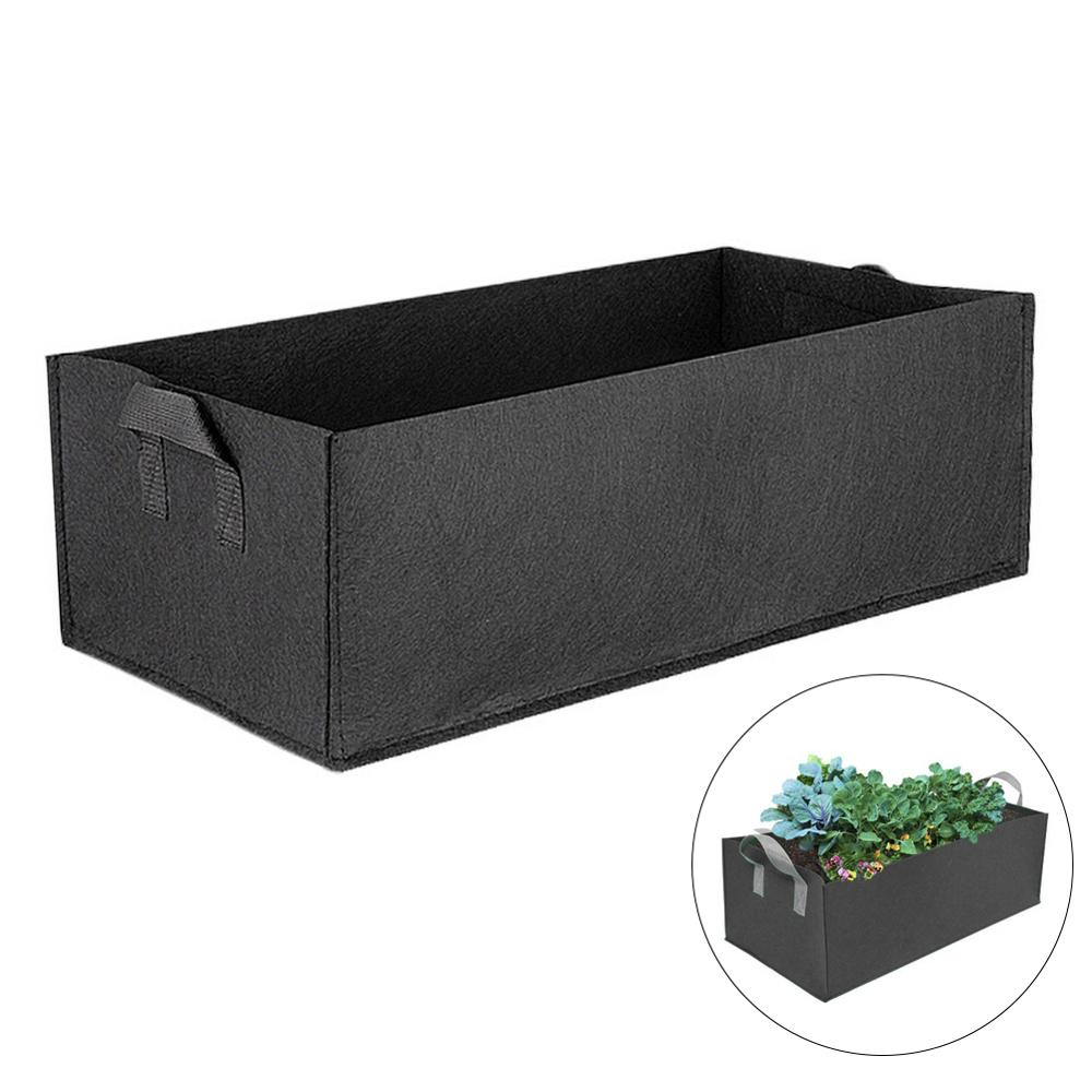Avtoit | Foldable storage box made of felt for plants with handles