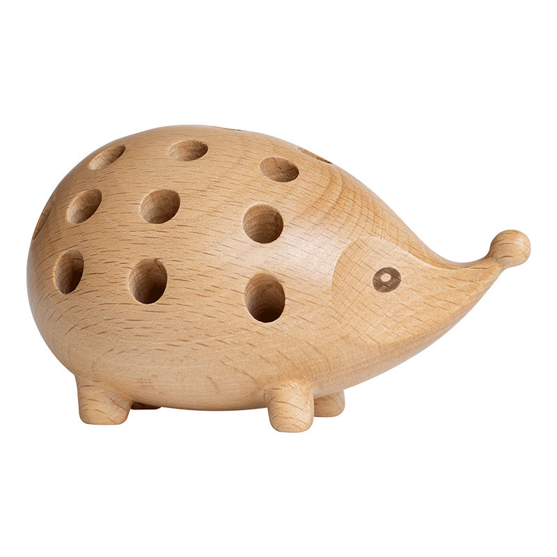 Avtoit | Wood Creative Small Hedgehog Pencil Holder, Good Gift for Your Family or friends