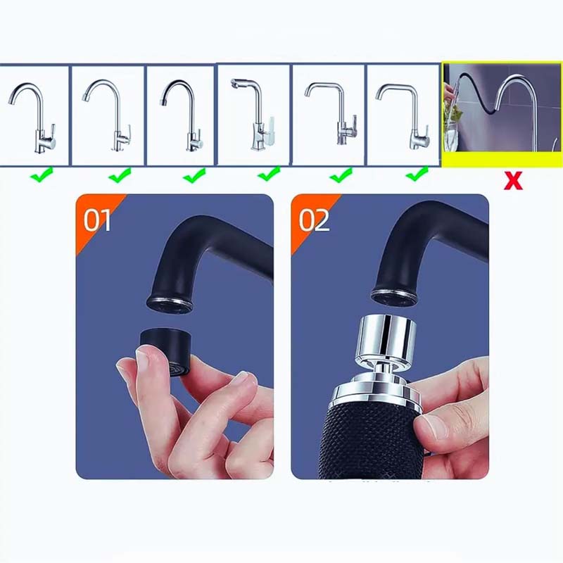 Avtoit | Pressure-regulated splash-proof faucet