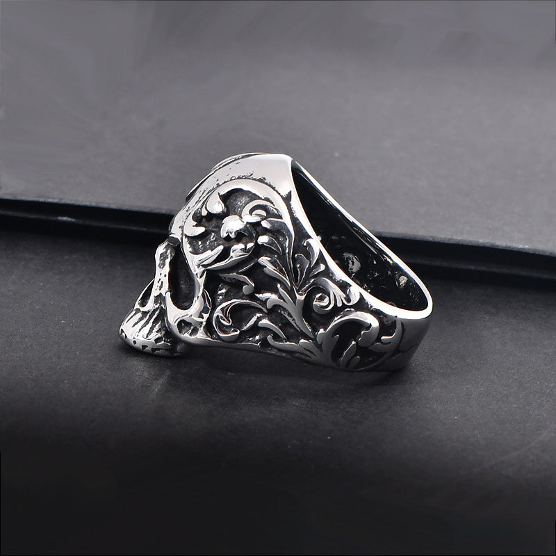 Avtoit | Punk Style Titan Skull Ring