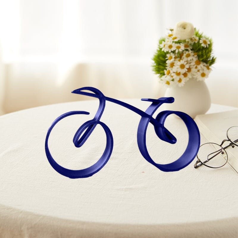 Avtoit | Minimalistic Bicycle Sculpture Wire Mesh Style