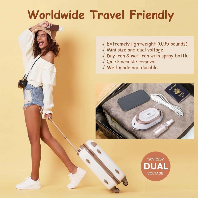 Avtoit | Travel Iron with Dual Voltage
