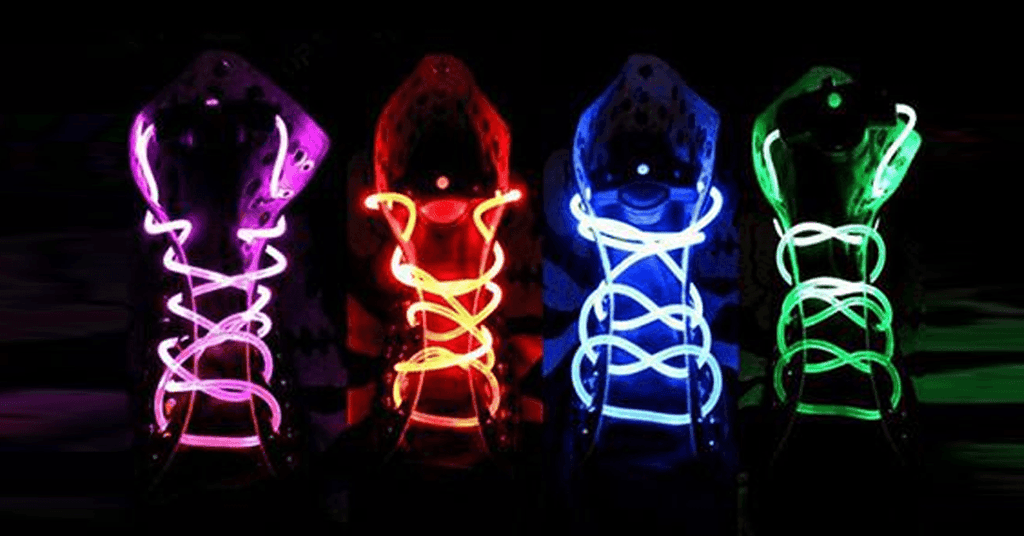 Avtoit | LED waterproof shoelaces - 3 modes - Various colors