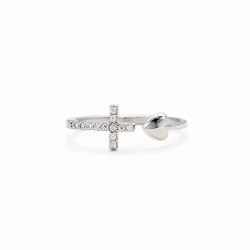 Avtoit | Love S925 Sterling Silver Cross Ring