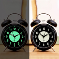 Avtoit | LuminousTime - Elegant Metal Alarm Clock with Gentle Lighting for Peaceful Mornings and Nights