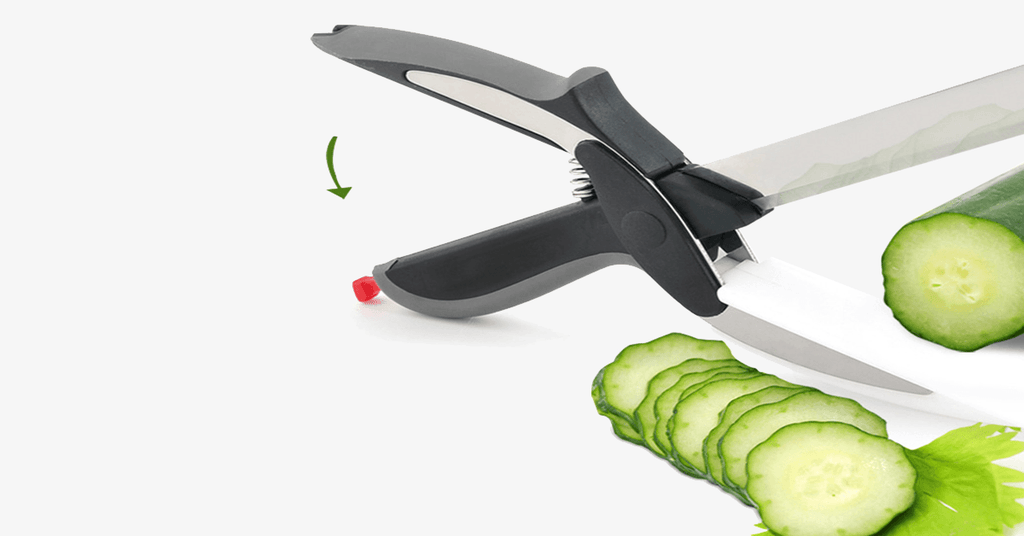 Avtoit | 2 in 1 Stainless Steel Food Chopper with Comfort Grip - Chopping Made Smart