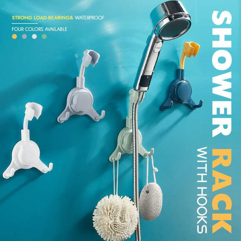 Avtoit | Shower shelf with hooks