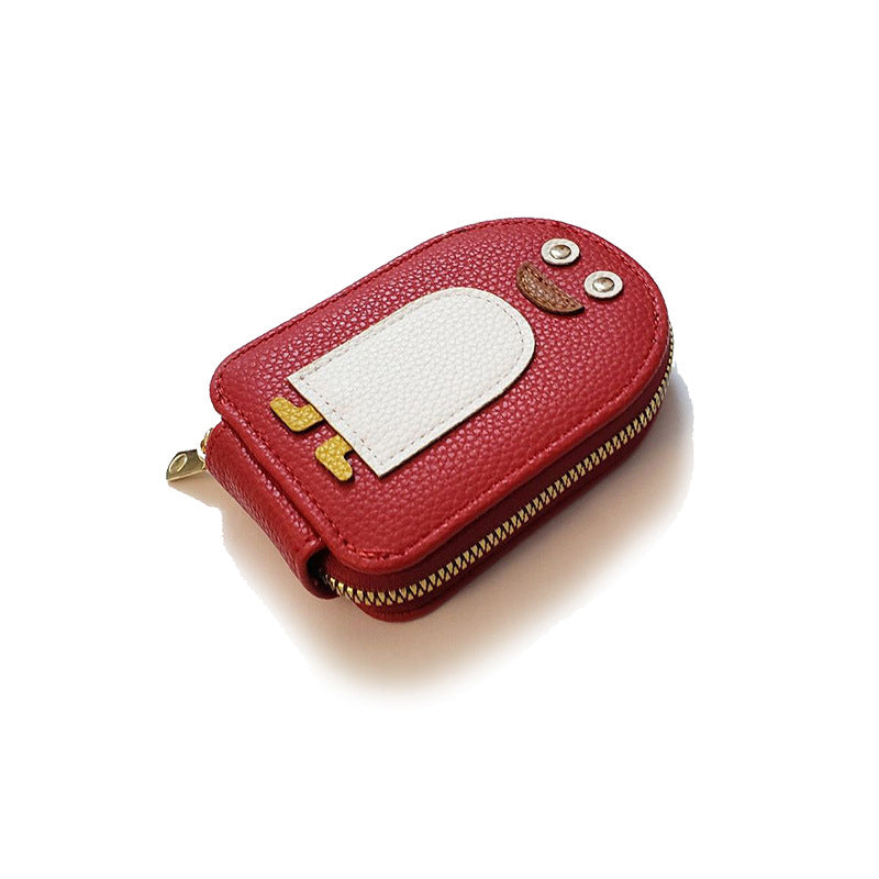 Avtoit | Cute Penguins PU Credit Card Coin Purse