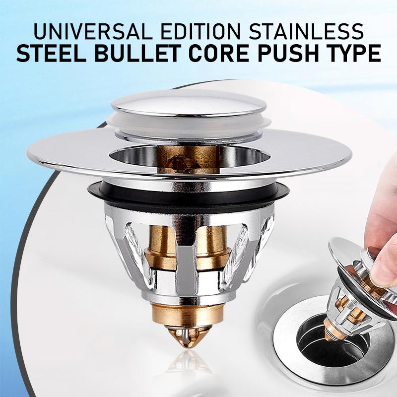 Avtoit | Universal Stainless Steel Pop-up Drain Filter