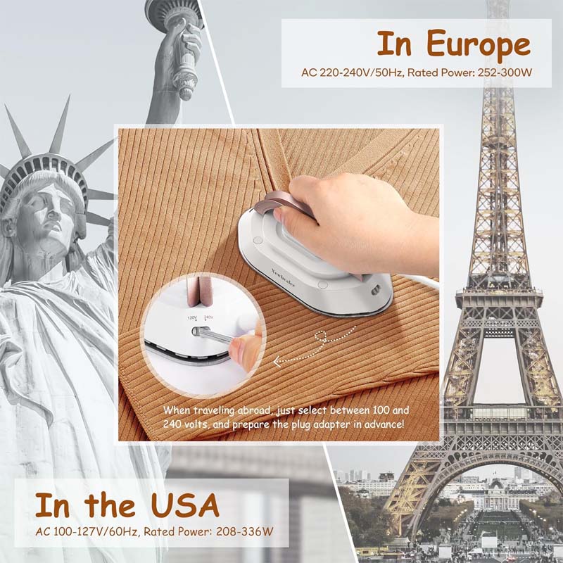 Avtoit | Travel Iron with Dual Voltage