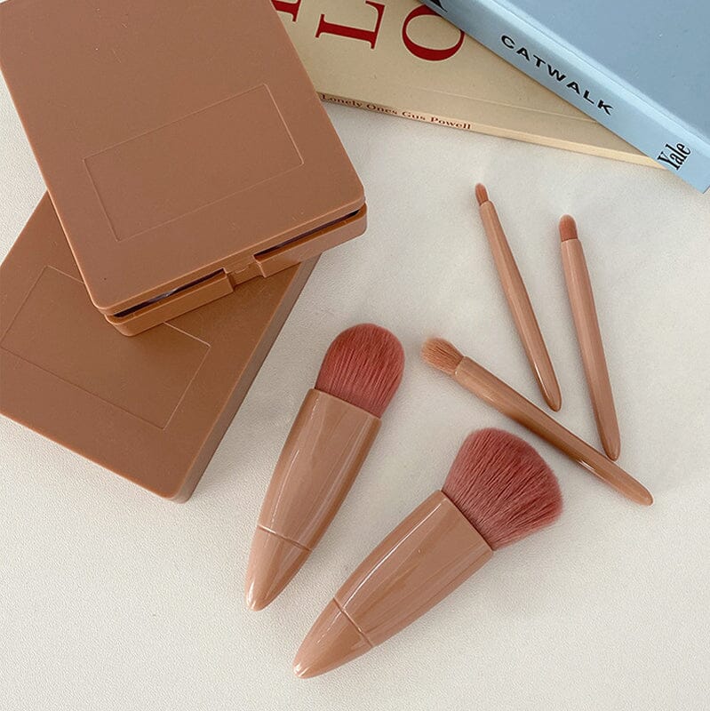 Avtoit | Portable Makeup Brush with Mirror