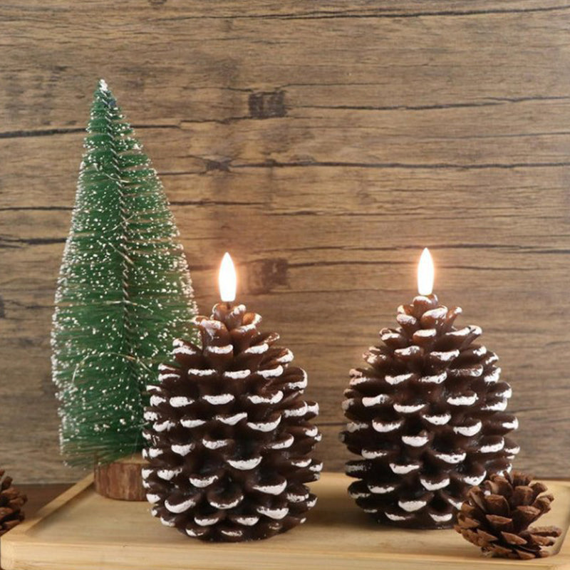 Avtoit | Flameless Pine Cone Candles