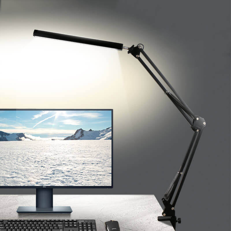 Avtoit | LED Foldable Long Arm Clip Eye Protection USB Reading Table Lamp