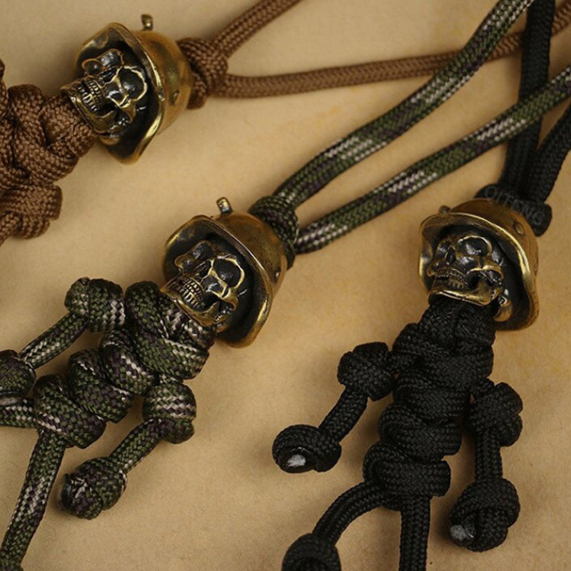 Avtoit | Skeleton Soldier Paracord Keychain