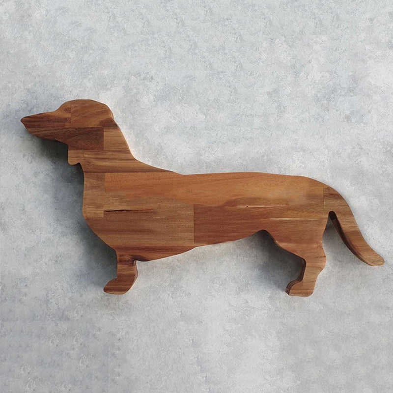Avtoit | Wooden Dachshund Dog Serving Tray