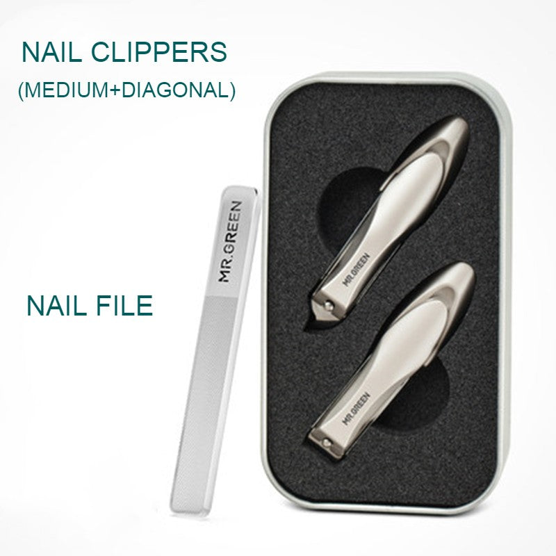 Avtoit | Nail Clipper Set, with 2 Nail Clippers & 1 Nail FileÔºåfor Both Your Fingers & Toes