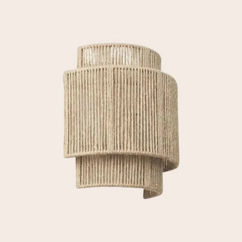 Avtoit | Modern Braided Rattan Wall Lamp