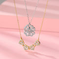 Avtoit | Hollow Four Leaf Clover Necklace
