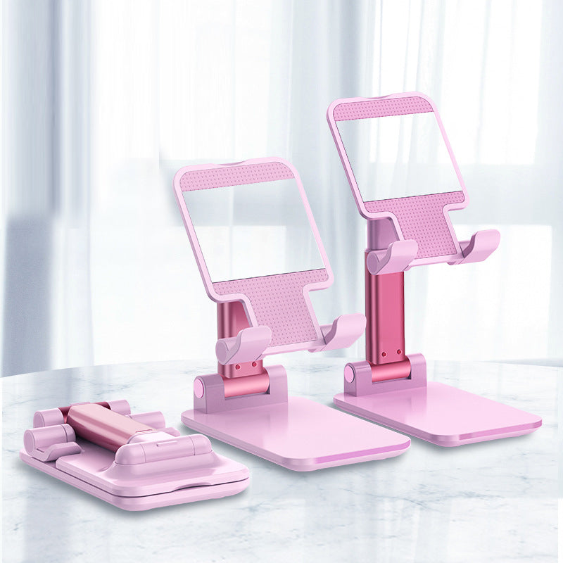 Foldable Phone and Tablet Stand with Rubberized Grips