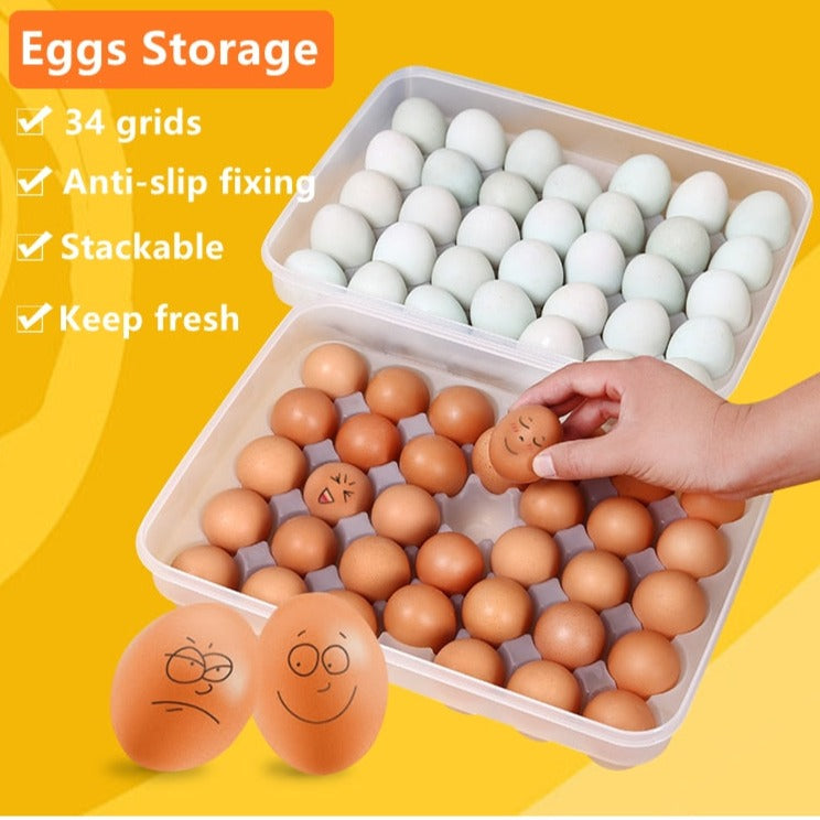 Avtoit | Japanese-Style Plastic Duck Egg Storage Box