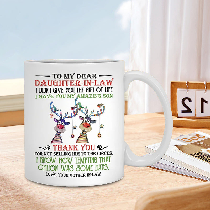 Avtoit | I have given you my amazing son - Best gift for daughter-in-law mugs