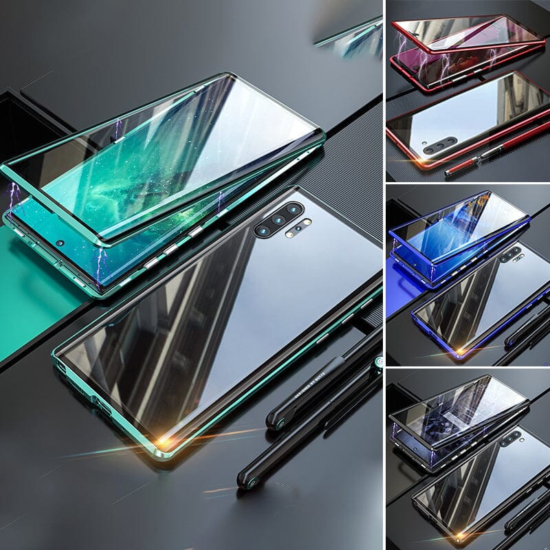 Avtoit | Magnetic tempered glass double-sided phone case for Samsung