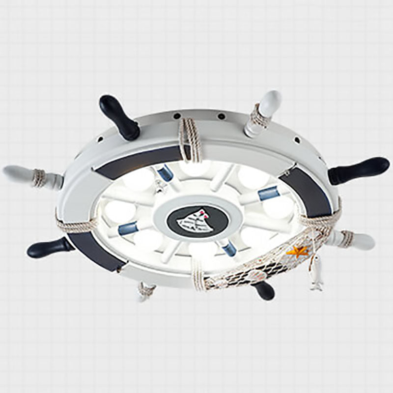 Avtoit | NautiGlow Children's Room LED Ceiling Lamp | Sailboat Design | Cartoon Style | Ambient Lighting