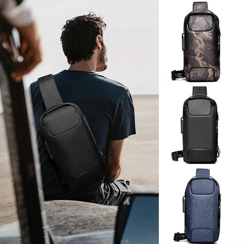 Avtoit | Theft-proof shoulder bag with USB charging port