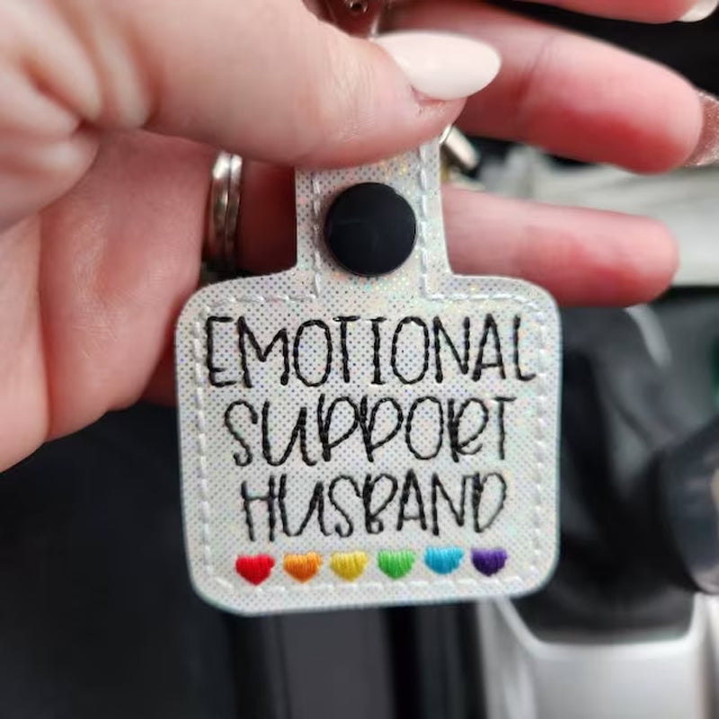 Avtoit | Rainbow Hearts Keychain