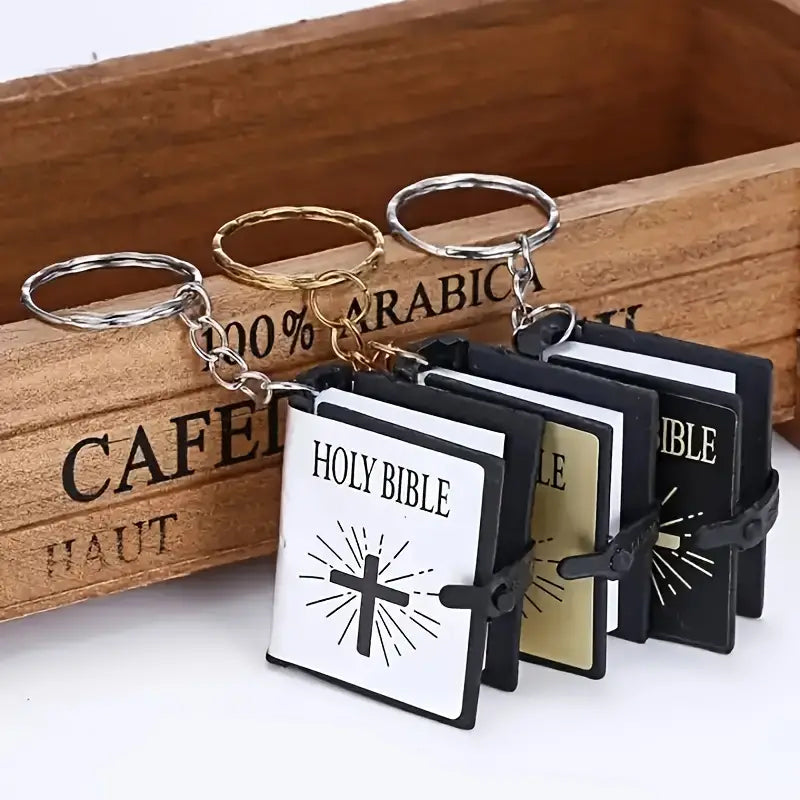 Avtoit | Mini Bible Cross Keychain