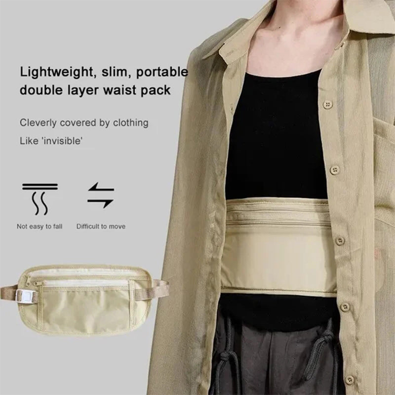 Avtoit | Sport Hip Bag Adjustable with Zipper Pockets