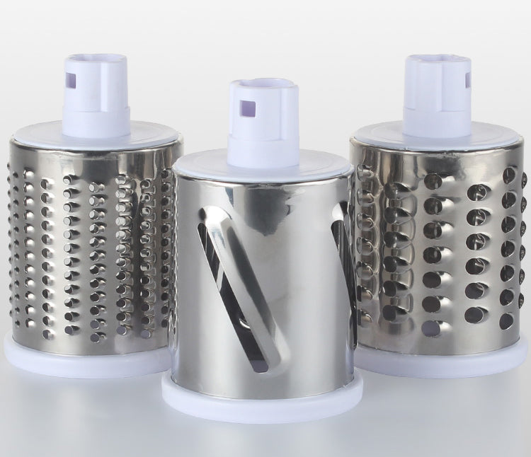 Avtoit | 3-in-1 Multifunctional Stainless Steel Rotary Slicer, For Vegetable, Cheese & More