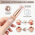 Avtoit | 4 In 1 Facial Electric Shaver For Women, Full Body Epilator Rechargeable Eyebrow Nose Bikini Area Hair Clipper