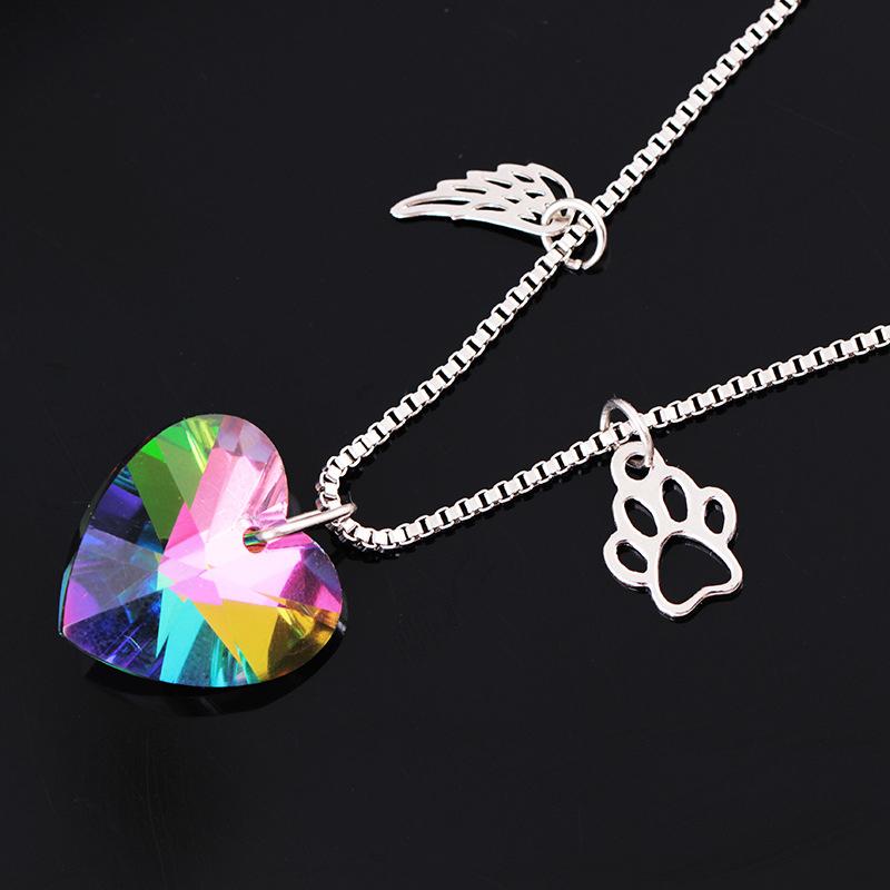 Avtoit | Rainbow Heart Necklace