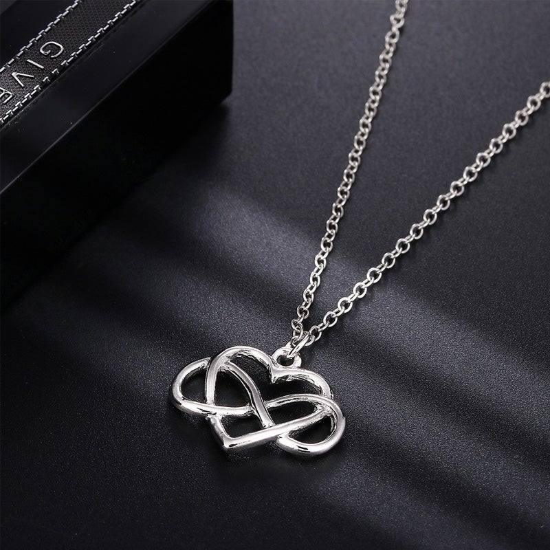 Avtoit | Love Bow Non-biological Sister Necklace Best Friend Necklace