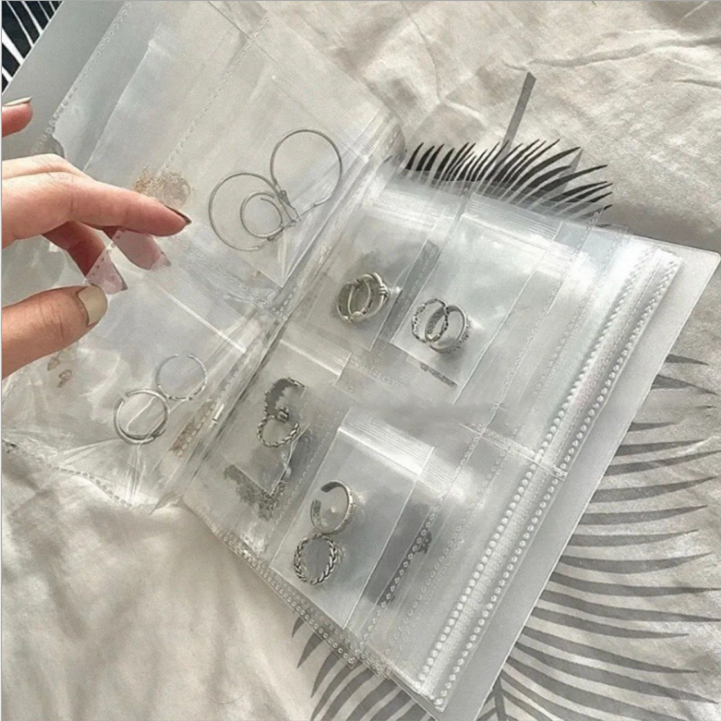Avtoit | Simple transparent jewelry album storage bag