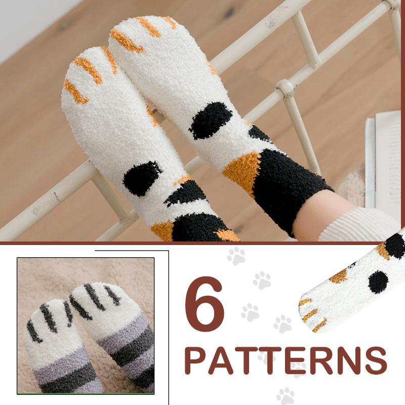 Avtoit | Thick Warm Sweet Cat Paw Floor Socks