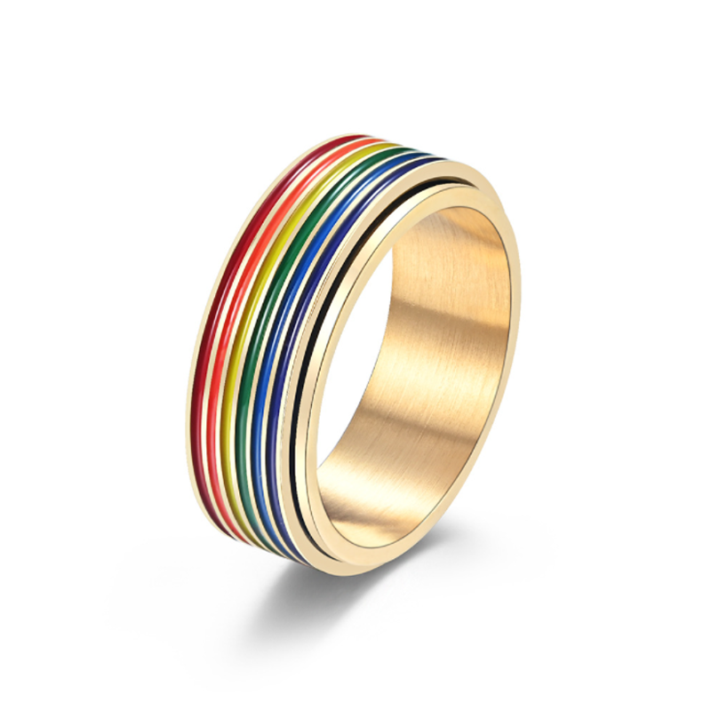 Avtoit | Titanium Rainbow Ring
