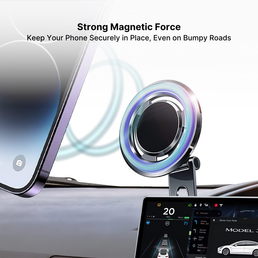 Avtoit | Top Rated Magnetic Car Phone Holder with Adjustable Stand - Best Auto Phone Mount for iPhone