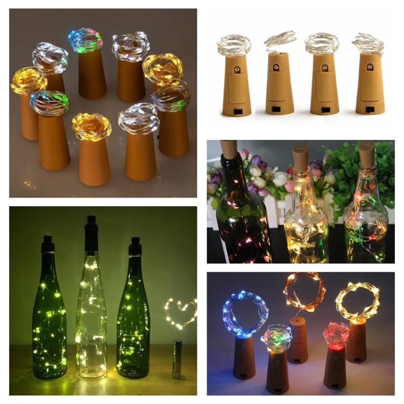 Avtoit | LED fairy lights for bottles – decorative lights with wire for creative lighting and DIY projects