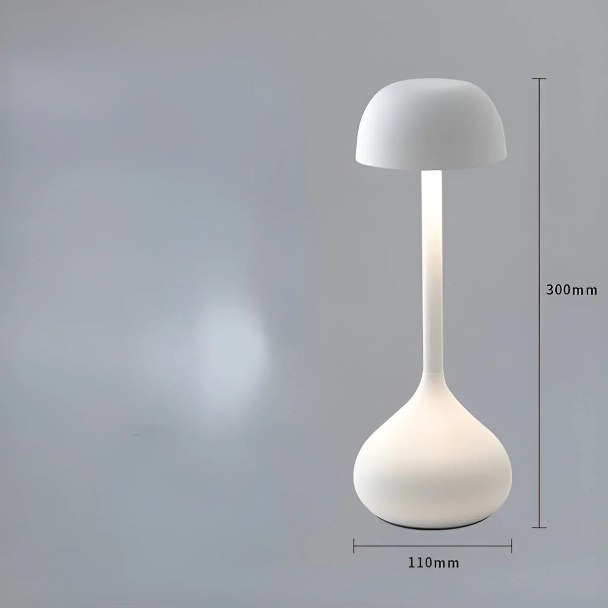 Avtoit | Cordless Dimmable Mushroom Table Lamp
