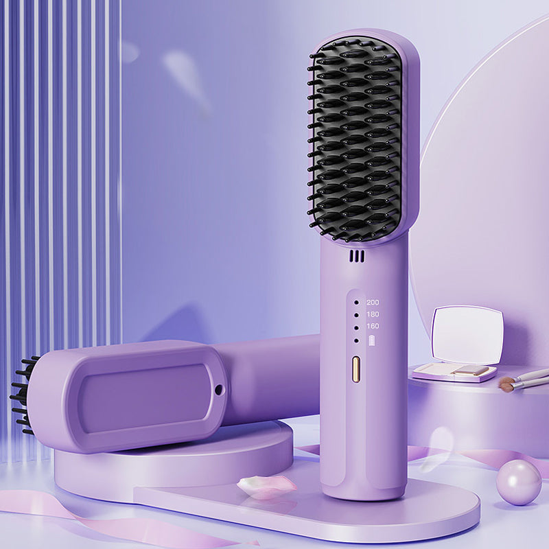 Avtoit | Portable negative ion hair straightener comb