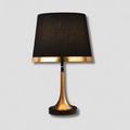 Avtoit | GiltGlow – Elegant Gold and Black Retro Table Lamp