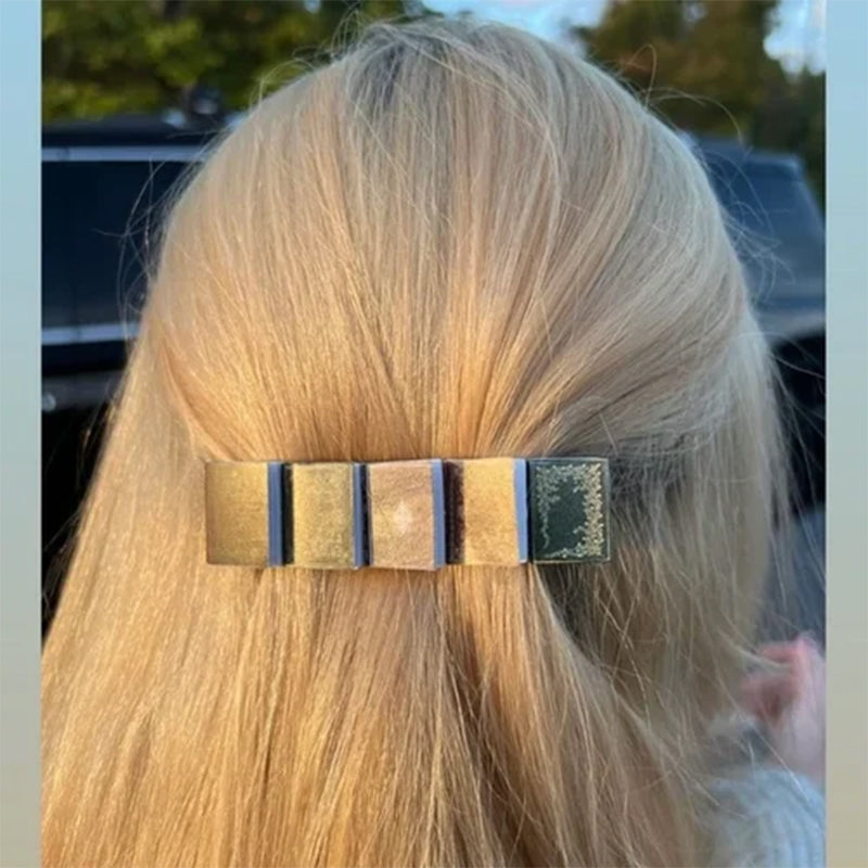 Avtoit | Miniature Book Hairpin Barrette