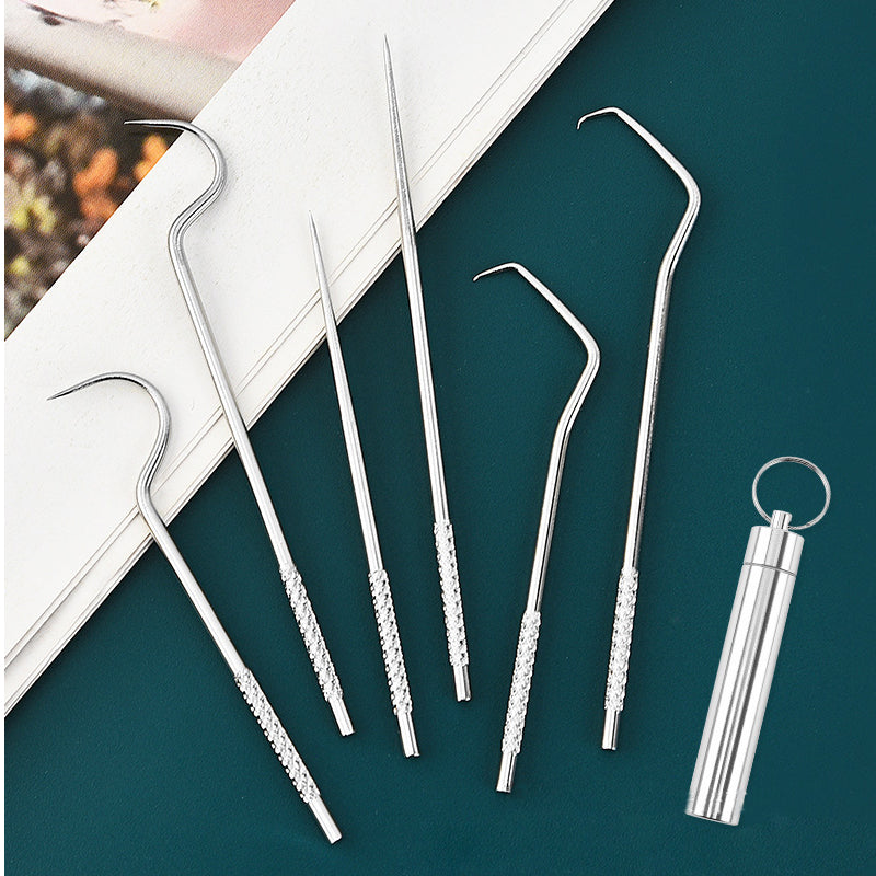 Avtoit | Stainless Steel Toothpick Set